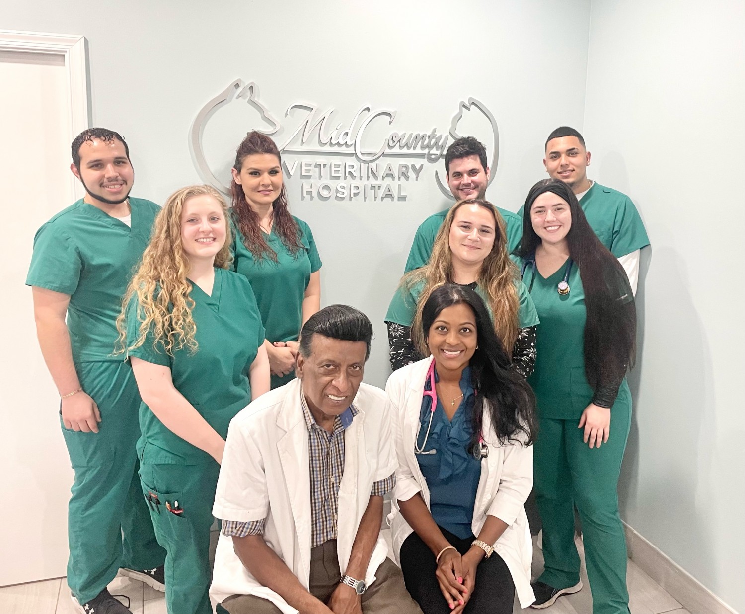 Mid County Veterinary Hospital & Laser Surgical Center Team